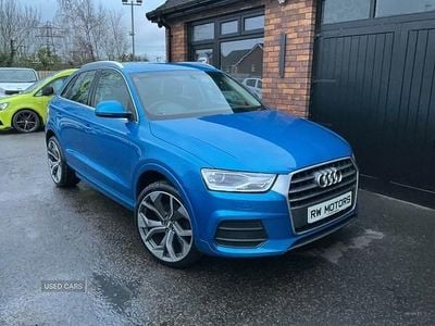 Used Audi Q3 Design 150 HP (110 kW) 2016 Blue SUV