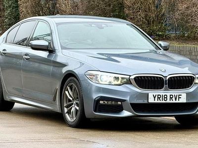 Used BMW 520 M Sport 2018 Blue Sedan