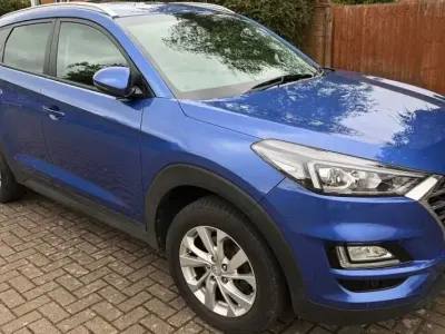 Używany Hyundai Tucson SE 132 KM (97 kW) 2019 Niebieski SUV