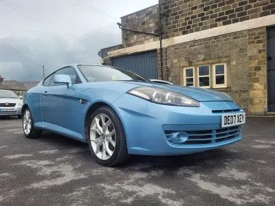 Used Hyundai Coupé 143 HP (105 kW) 2007 Blue Coupe