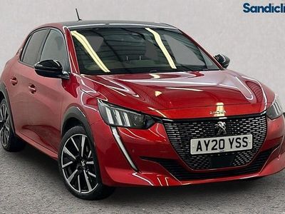 Red Used 2020 Peugeot 208 GT-line Hatchback | £12,555 (Fair price)