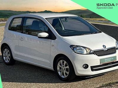 Used Skoda Citigo 55 HP (40 kW) 2016 Candy white Hatchback