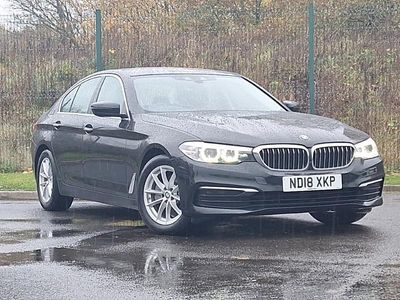 Black Used 2018 BMW 520 Sport Line Sedan | £14,998 (Good price)