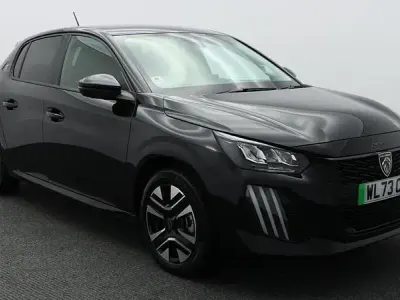 Used Peugeot e-208 Style 100 kW (136 HP) 2023 Black Hatchback