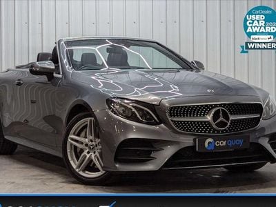 Used Mercedes E350 AMG line 258 HP (189 kW) 2017 Grey Cabriolet