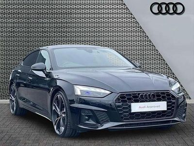 Used Audi A5 Sportback Comfort 187 HP (137 kW) 2020 Black Hatchback