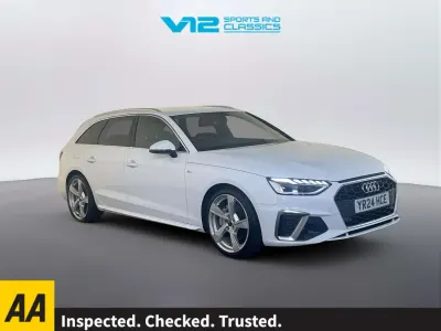 Usado Audi A4 S-Line 204 CV (150 kW) 2024 Blanco Familiar