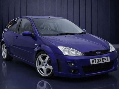 Used Ford Focus RS 213 HP (156 kW) 2003 Blue Hatchback