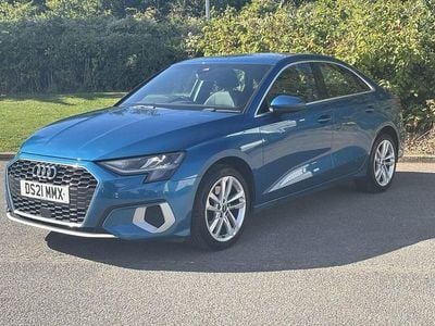 Used Audi A3 Sport 110 HP (80 kW) 2021 Blue Sedan