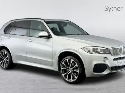 Used BMW X5 M Sport 309 HP (227 kW) 2017 Silver SUV