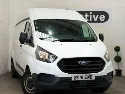 Used Ford Transit Custom 130 HP (95 kW) 2019 White Van