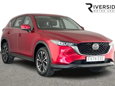 Begagnad Mazda CX-5 Exclusive-Line 165 HK (121 kW) 2024 Röd SUV