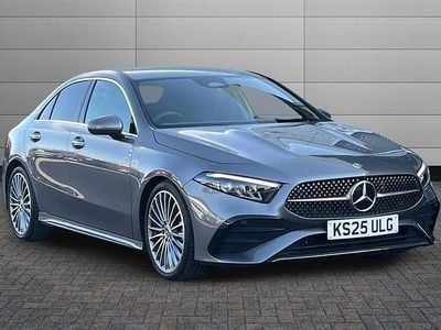 Used Mercedes A180 AMG Line Premium 136 HP (100 kW) 2025 Mountain grey Sedan