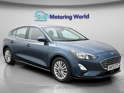 Used Ford Focus Titanium 125 HP (91 kW) 2020 Blue Hatchback