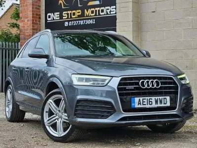 Used Audi Q3 S-line plus 184 HP (135 kW) 2016 Grey SUV
