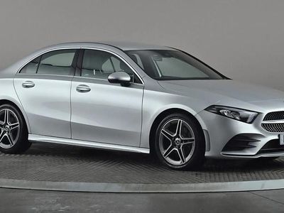 Used Mercedes A180 AMG line 116 HP (85 kW) 2019 Silver Sedan