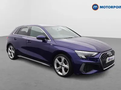 Used Audi A3 S-Line 2022 Blue Sedan