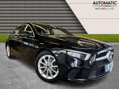 Begagnad Mercedes A180 Premium 116 HK (85 kW) 2018 Svart Halvkombi
