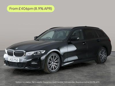 Black Used 2020 BMW 320 M Sport Estate | £23,516 (Fair price)