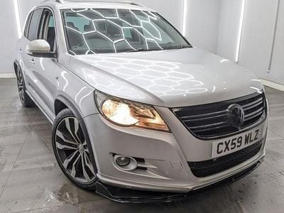 Used VW Tiguan R-line 170 HP (125 kW) 2009 Silver SUV