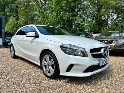 Used Mercedes A180 Executive 2017 White Hatchback
