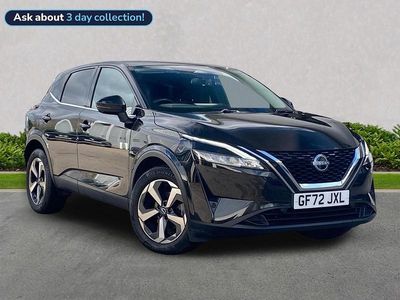 Used Nissan Qashqai N-Connecta 158 HP (116 kW) 2022 Black SUV
