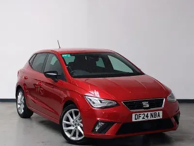 Used Seat Ibiza FR 95 HP (69 kW) 2024 Red Hatchback