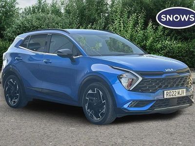 Used Kia Sportage GT-Line 147 HP (108 kW) 2022 Blue SUV