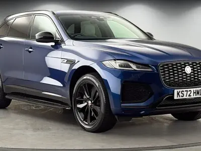 Used Jaguar F-Pace R-Dynamic 204 HP (150 kW) 2022 Bluefire blue SUV