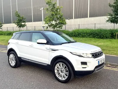 Used Land Rover Range Rover evoque Prestige 2012 White SUV
