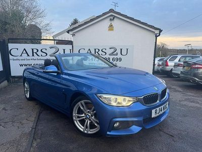 Used BMW 428 M Sport 2014 Blue Cabriolet