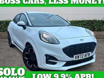 White Used 2023 Ford Puma ST-Line X SUV | £13,995 (Fair price)