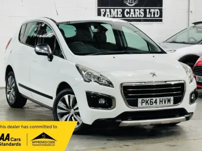 Usado Peugeot 3008 Active 2014 Blanco Familiar