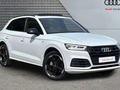 Used Audi Q5 Black Edition 245 HP (180 kW) 2020 White SUV