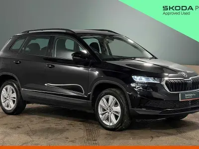 Used Skoda Karoq SE 110 HP (80 kW) 2025 Black magic pearl effect SUV