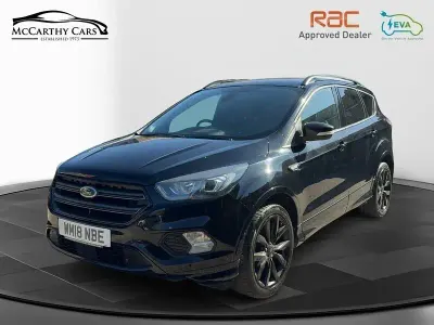 Second-hand Ford Kuga ST-Line 150 CP (110 kW) 2018 Negru SUV