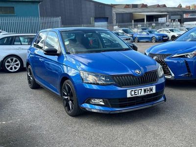 Used Skoda Fabia Monte Carlo 90 HP (66 kW) 2016 Blue Hatchback