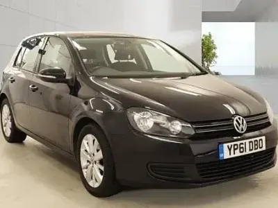 Used VW Golf VI SE 122 HP (89 kW) 2011 Black Hatchback
