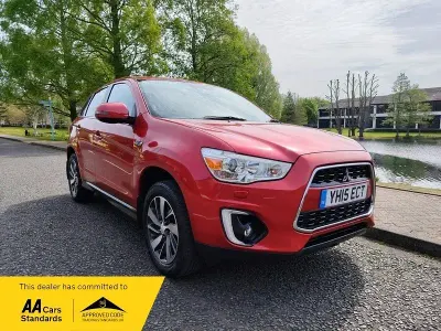 Usado Mitsubishi ASX 117 HP (86 kW) 2015 Vermelho SUV