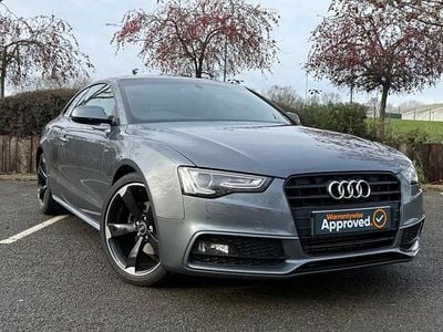 Used Audi A5 Black Edition 177 HP (130 kW) 2014 Grey Coupe