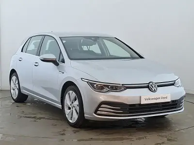 Used VW Golf VIII Style 130 HP (95 kW) 2022 Silver Hatchback