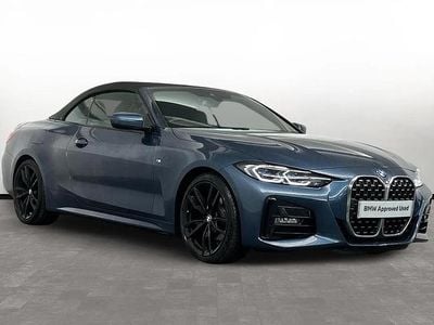 Used BMW 420 M Sport 187 HP (137 kW) 2022 Blue Cabriolet