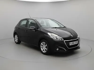Used Peugeot 208 Active 82 HP (60 kW) 2015 Black Hatchback