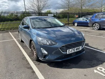Used Ford Focus Titanium 2020 Blue Hatchback