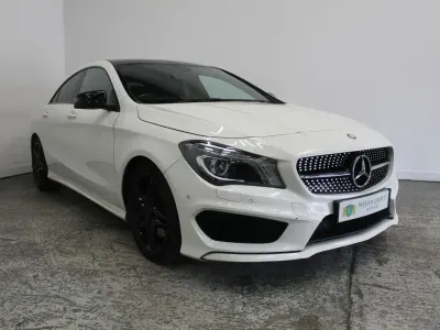 Used Mercedes CLA220 AMG 2014 White Sedan
