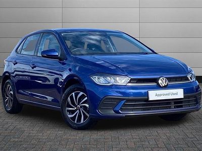 Used VW Polo Life 95 HP (69 kW) 2022 Blue Hatchback