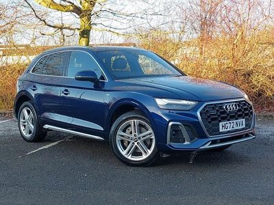 Blue Used 2022 Audi Q5 S-Line SUV | £28,998 (Fair price)
