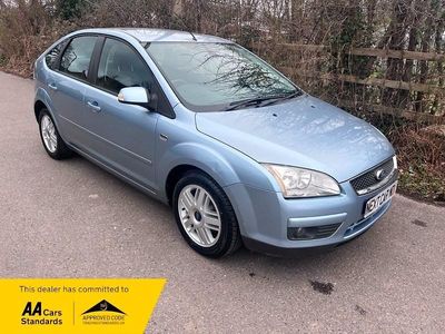 Used Ford Focus Ghia 115 HP (84 kW) 2007 Blue Hatchback