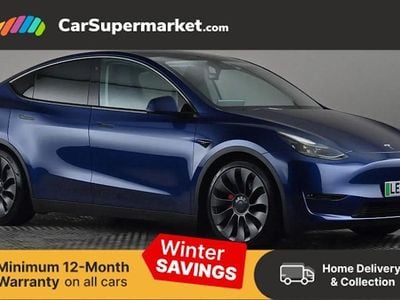Blue Used 2023 Tesla Model Y Performance SUV | £30,997 (Fair price)