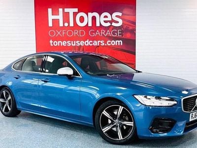 Blue Used 2018 Volvo S90 R-Design Sedan | £14,495 (Fair price)